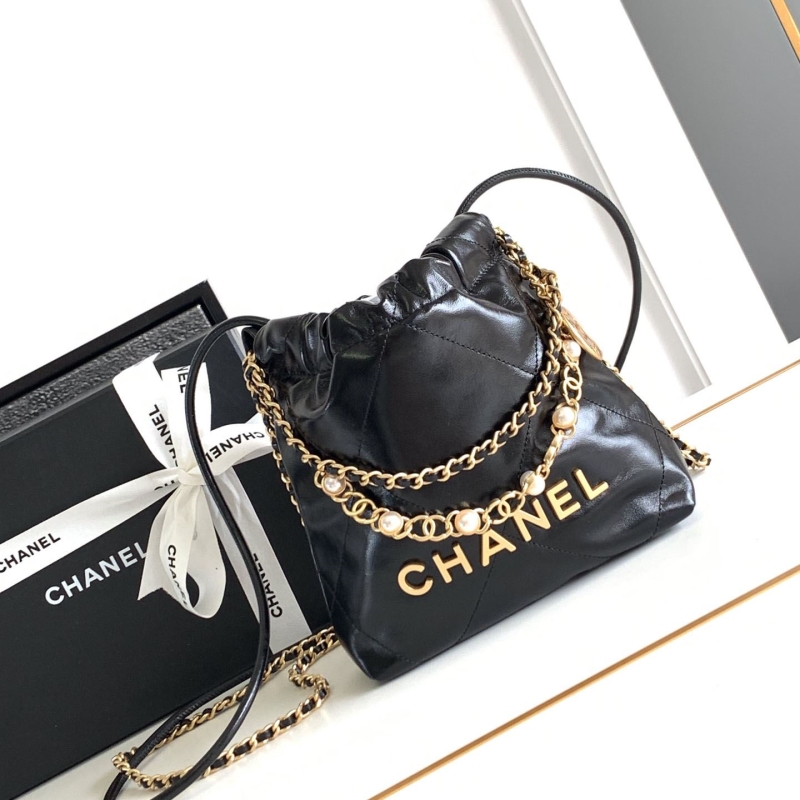 Ch*el bucket bags